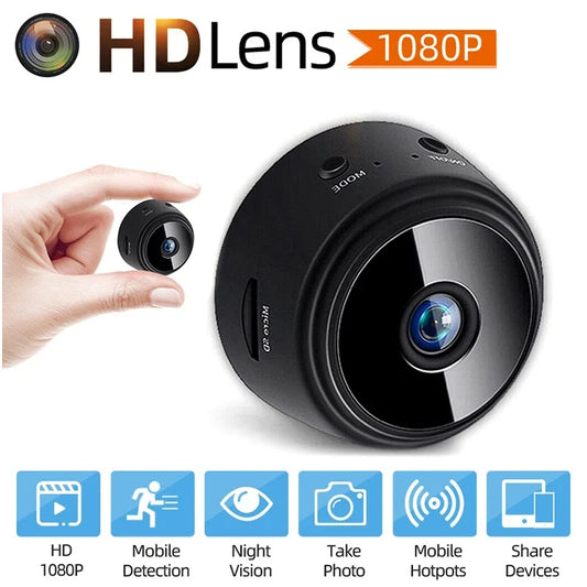 Mini Camera Original 1080P WiFi Monitoring Security Protection With Motion Night Version Wireless Surveillance Cameras New 2024